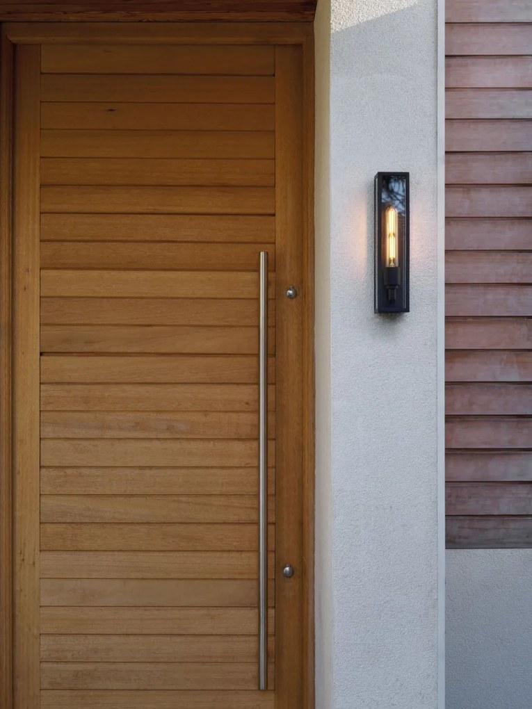 ASTRO LIGHTING 1402017 HARVARD Modern Kültéri Fali Lámpa Fekete E27 IP44