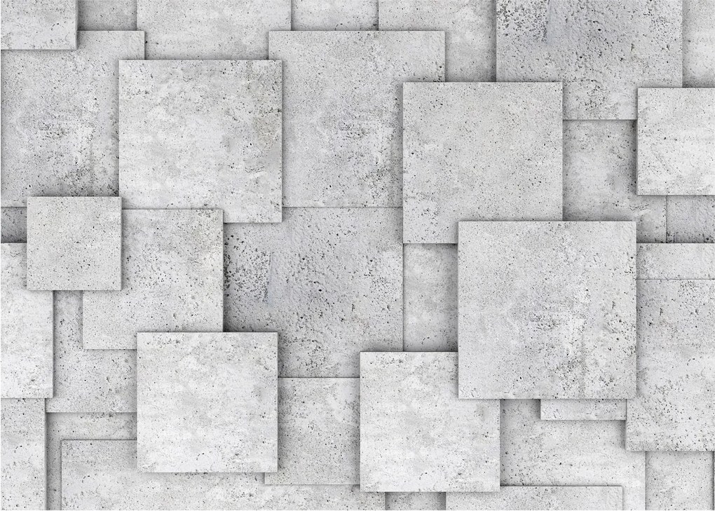 Kép - Betoncsempék absztrakciója (70x50 cm)