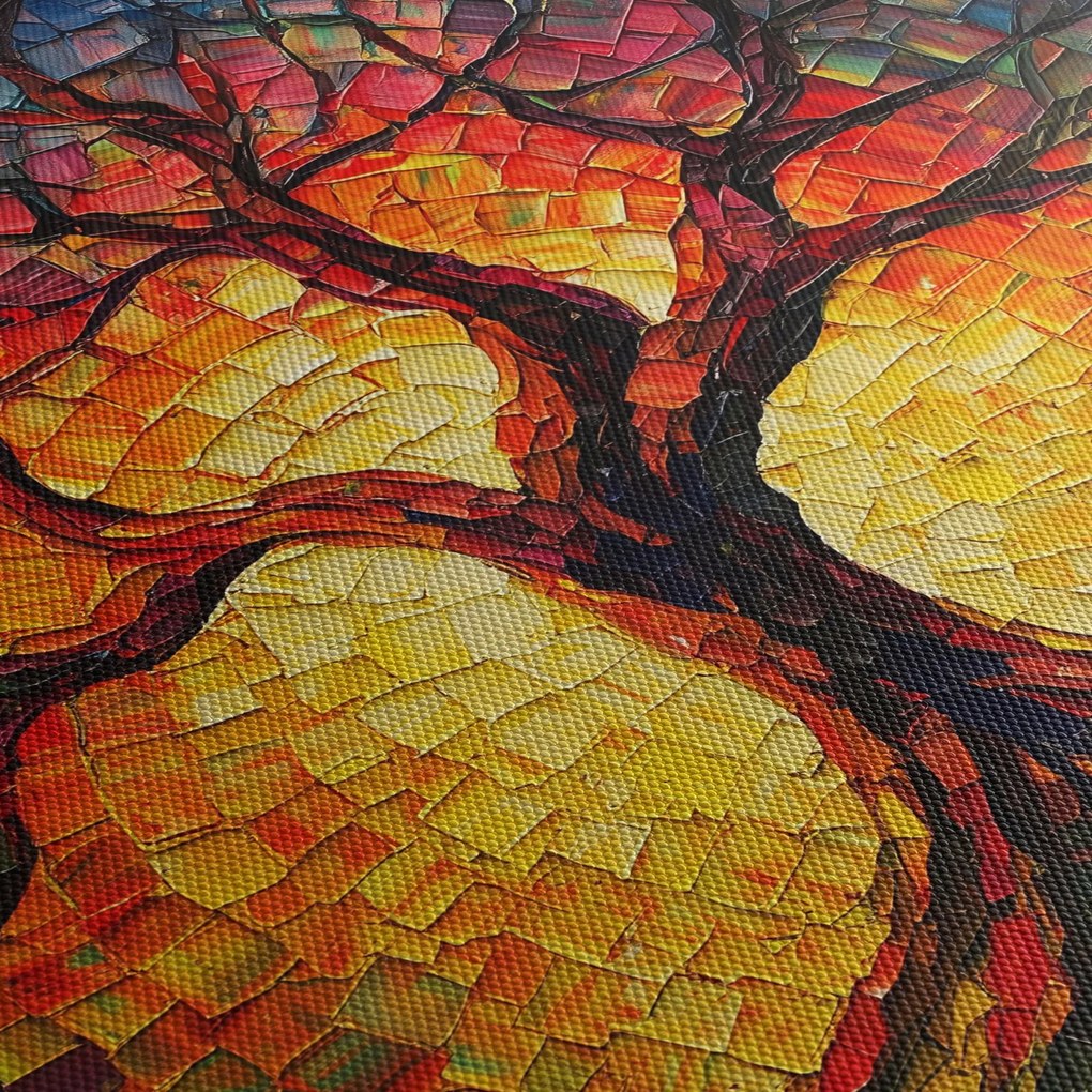 Kép - Az élet fája mozaikban (70x50 cm)