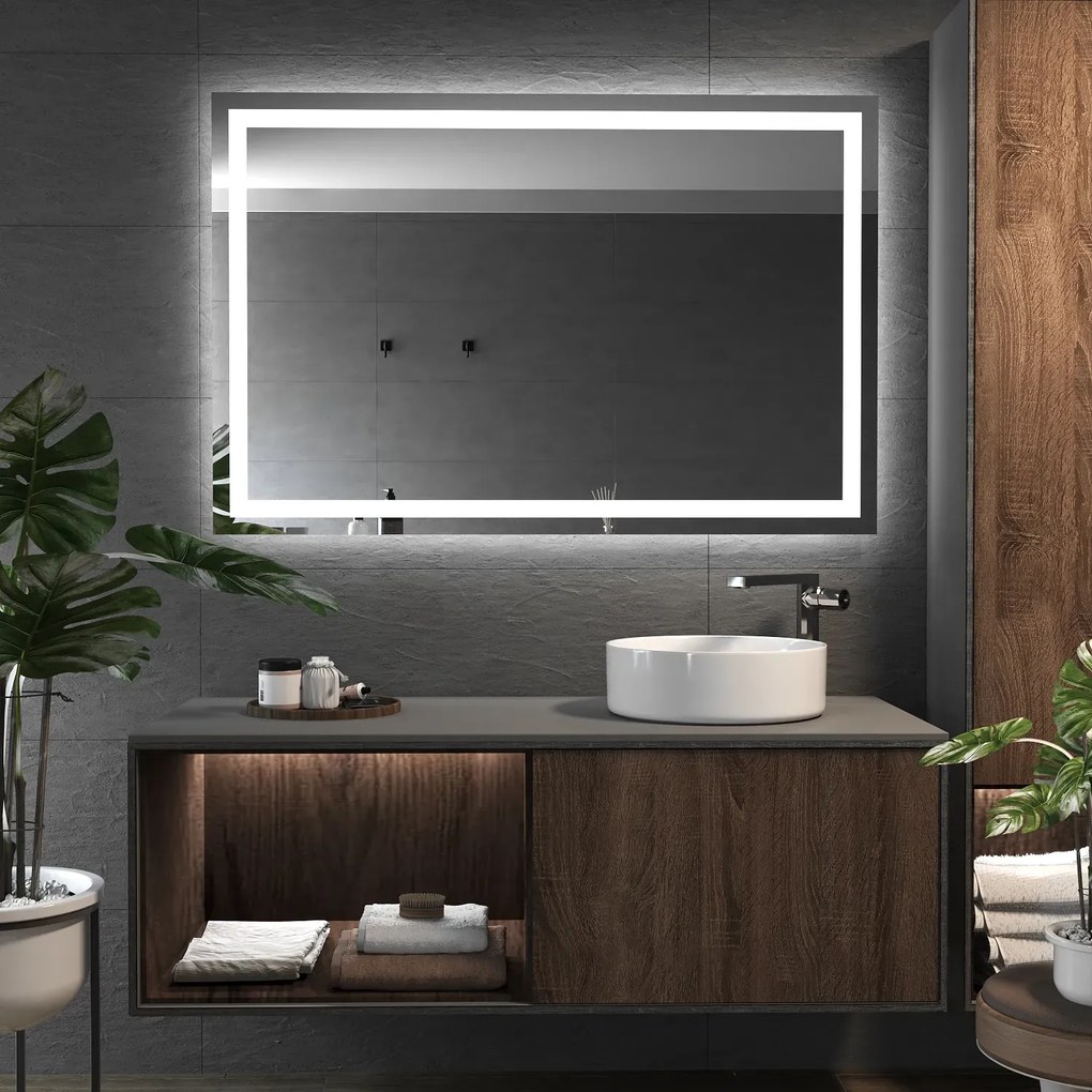 Tükör LED világítással F2