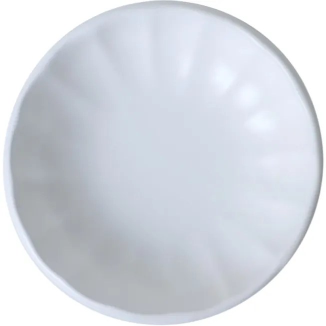 6 darab Laguna 12 cm-es kőagyag tál, fehér