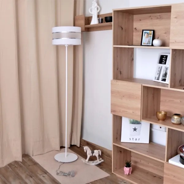 LED Állólámpa HELEN 1xE27/15W/230V fehér