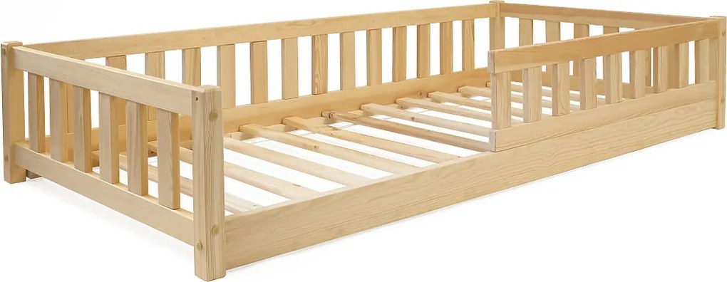 Ourbaby® Montessori Meadow Children's Low Bed - Natural 200x140 cm