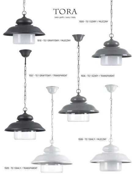 Jupiter 1506 - Csillár láncon TORA 1xE27/60W/230V