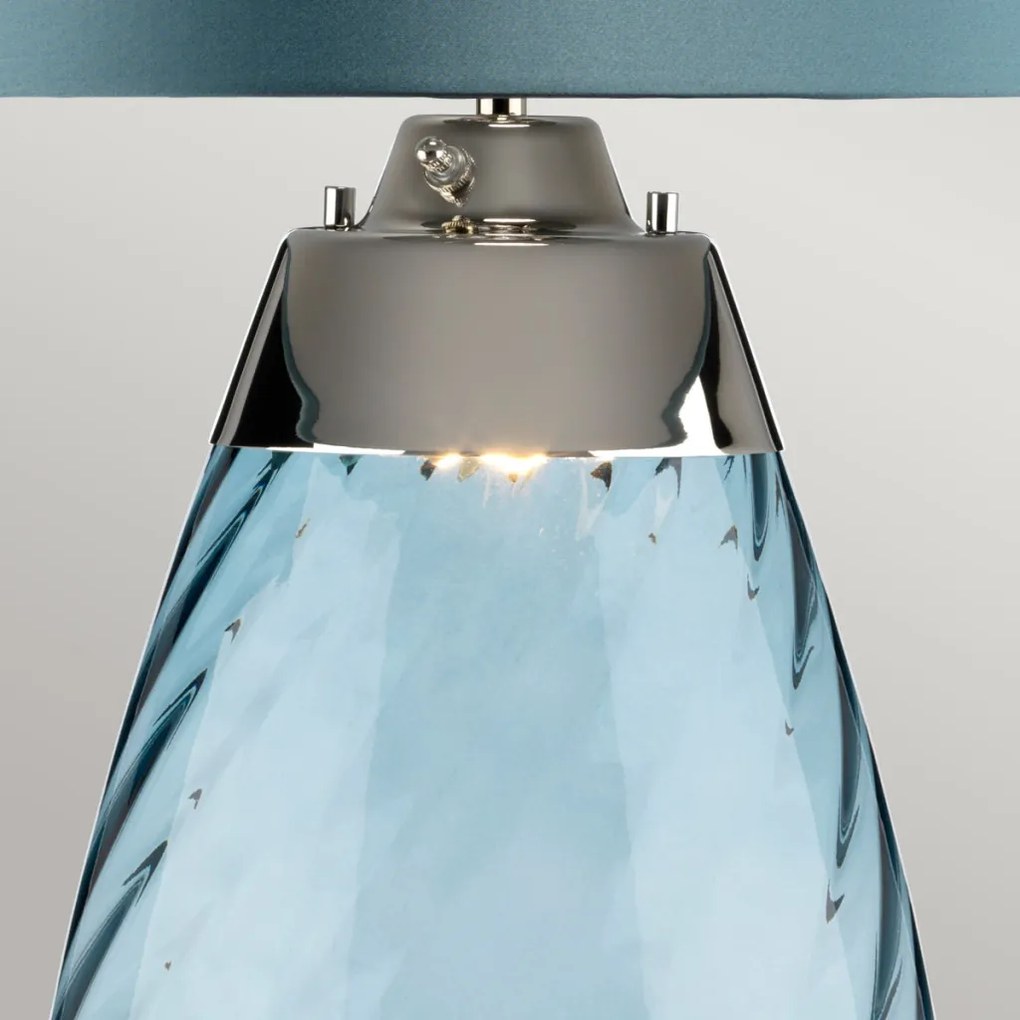Elstead Lighting LENA LENA-TL-L-BLUE Asztali lámpa 1x60W/E27+7W/GU10 3000K 620LM