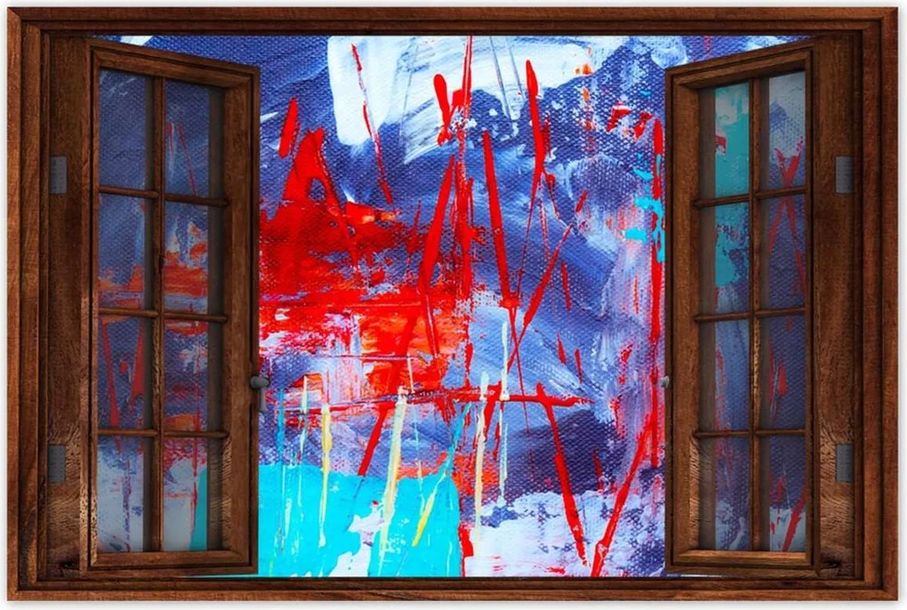 Poszterek 90x60 Absztrakt Paula