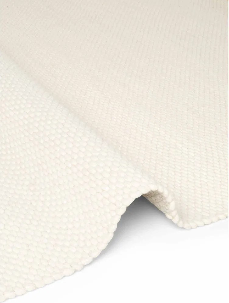 Krémszínű kézi szövésű gyapjú szőnyeg 140x200 cm Lyon Beans – Elle Decoration