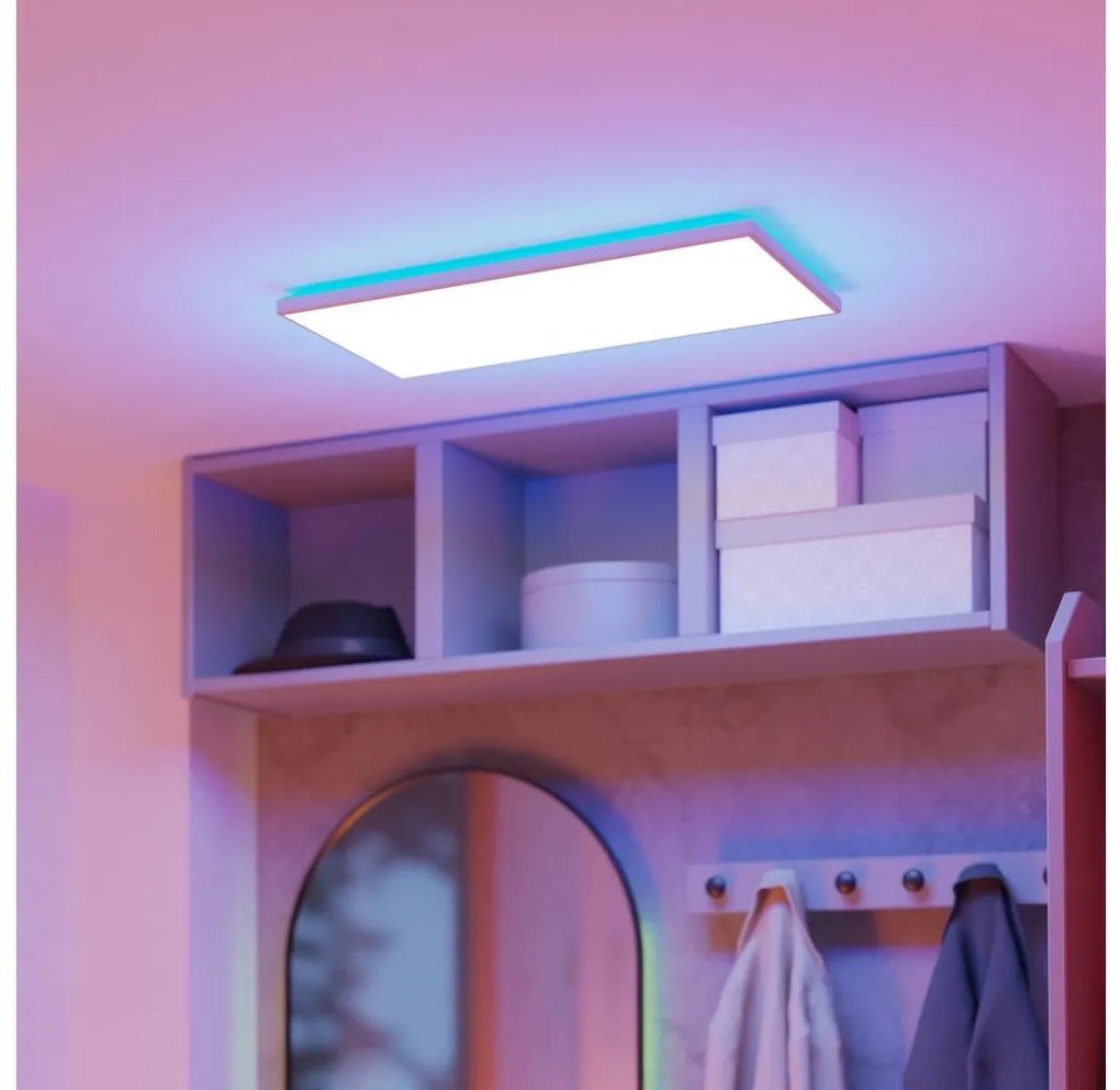 Eglo 901477 -LED RGBW Dimmelhető fürdőszoba Világítás ROVITO-Z 17,2W/230V 30x57cm IP44 fehér