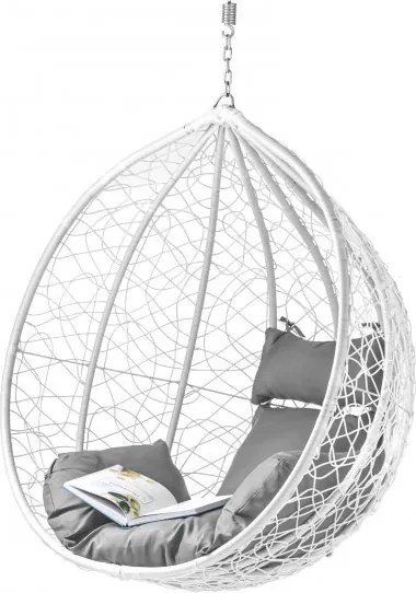 AKCIÓ Fehér függőszék KOKON állvány nélkül II. osztály