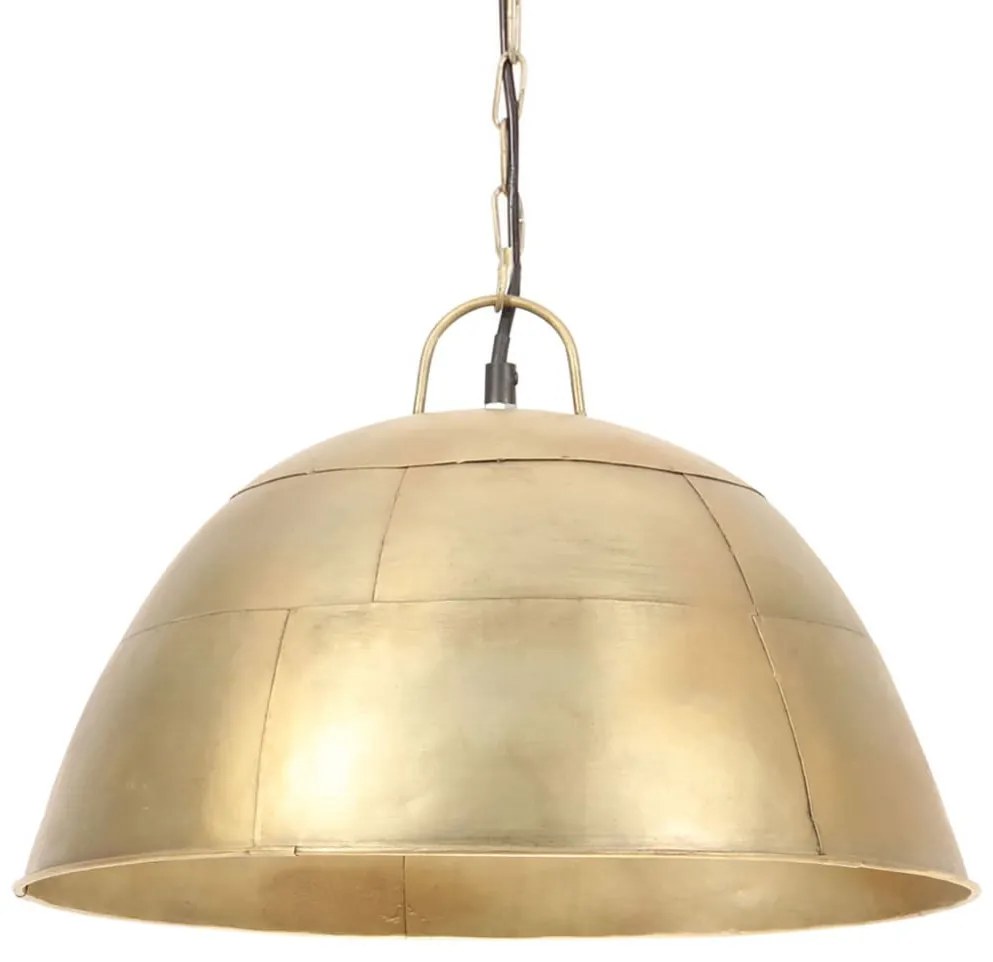kerek sárgaréz ipari függőlámpa 25 W 41 cm E27