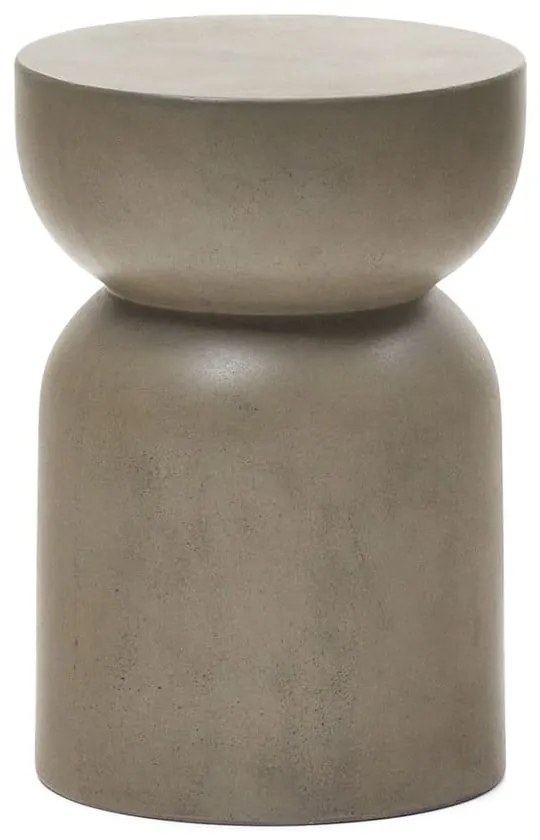 Beton kerek kerti kisasztal ø 32 cm Garbet – Kave Home