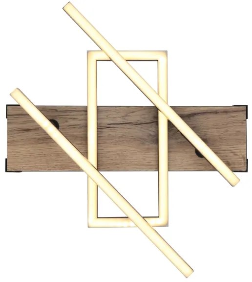 Globo 67299D2 - COLLI LED mennyezeti lámpatest LED/30W/230V barna/fekete