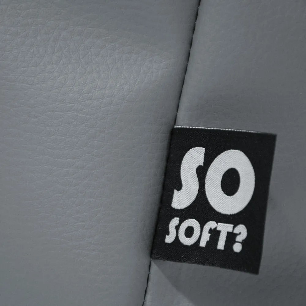 Bézs bőrutánzat babzsákfotel Chill XXL – So Soft?