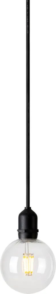 MARKSLÖJD 107989 GARDEN24 Kültéri Függő Lámpa Fekete IP44