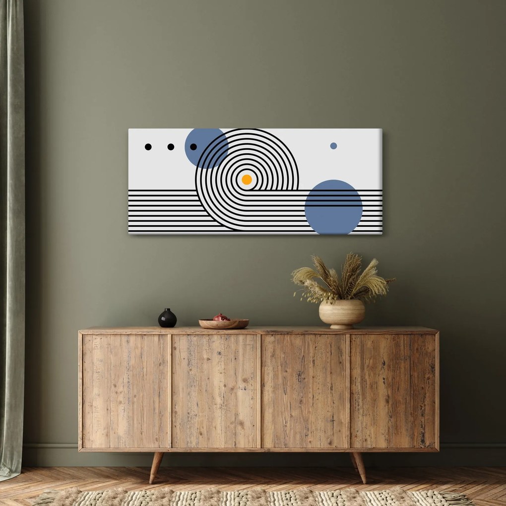 Kép - Minimalista absztrakció N⁰1 (120x50 cm)