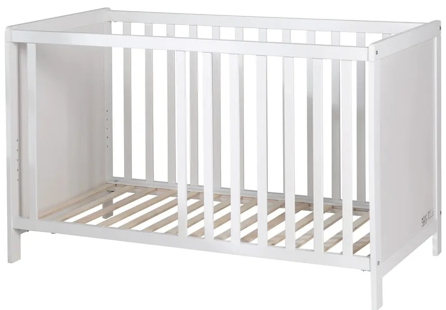 Fehér babaágy 60x120 cm – Roba