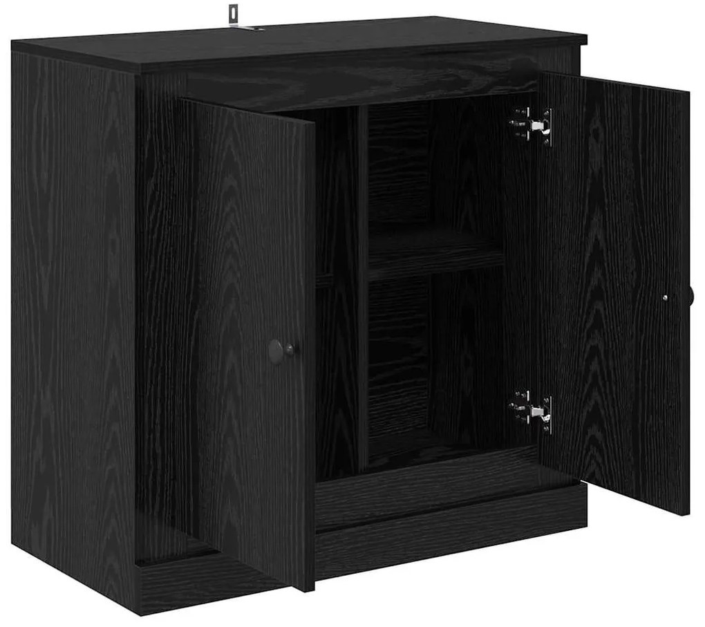 Széf Fekete tölgy 70 x 35,5 x 67,5 cm Faanyag