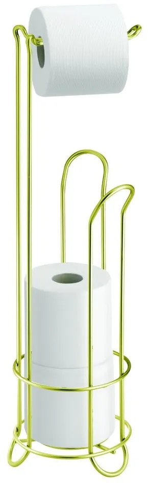 Aranyszínű acél WC-papír tartó állvány Classico – iDesign