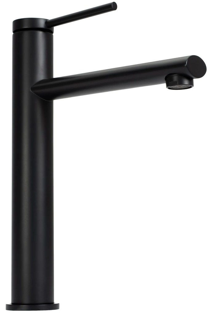 Fürdőszobai csaptelep Rea Oval High Black