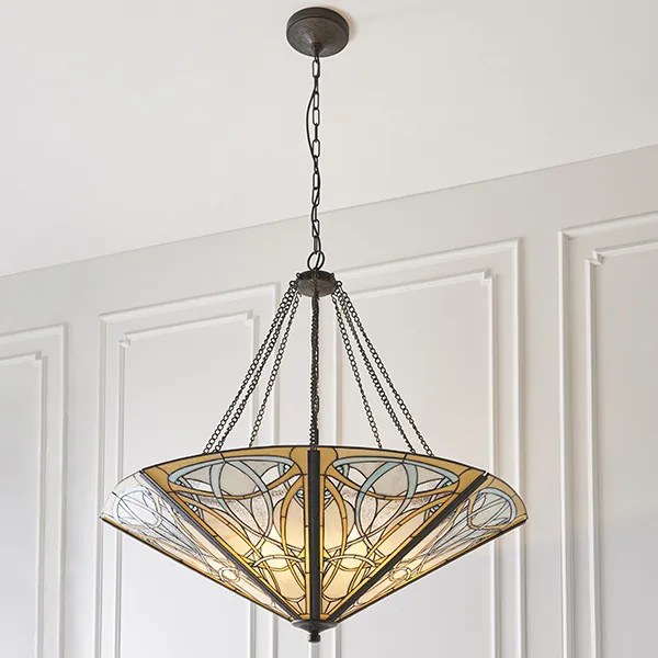 Endon DAUPHINE 64053 Függőlámpa 8x60W/E27 IP20