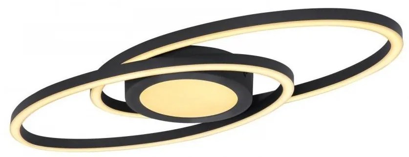 Globo 67239-24B - LED Mennyezeti lámpa REGGY LED/24W/230V