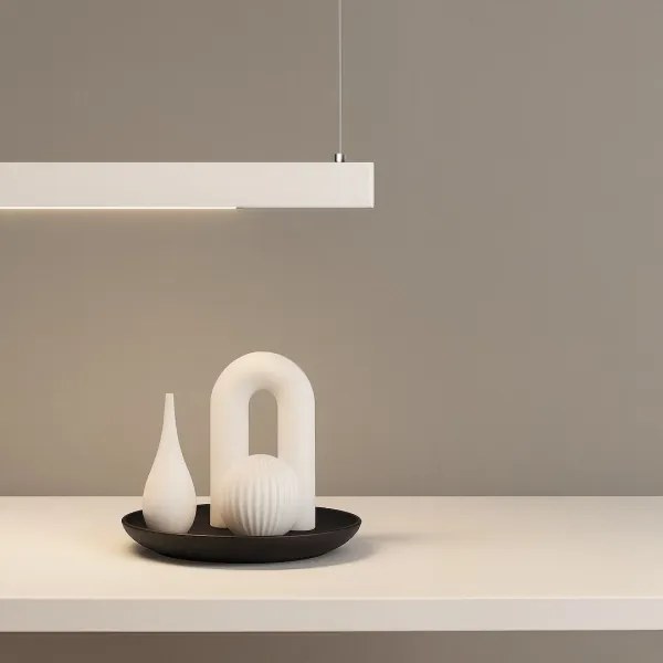 LINEA LED kábeles csillár, 36W/230V, 3000/4000/5700K, CRI 90, fehér