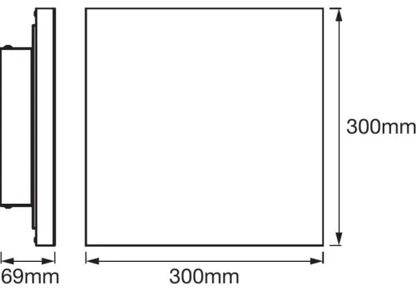 Ledvance - LED Dimmelhető mennyezeti lámpa SMART + FRAMELESS LED/20W/230V Wi-Fi