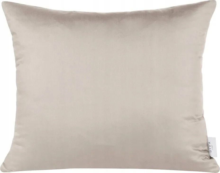 Párnahuzat 50X70 bézs sima pamut-szatén