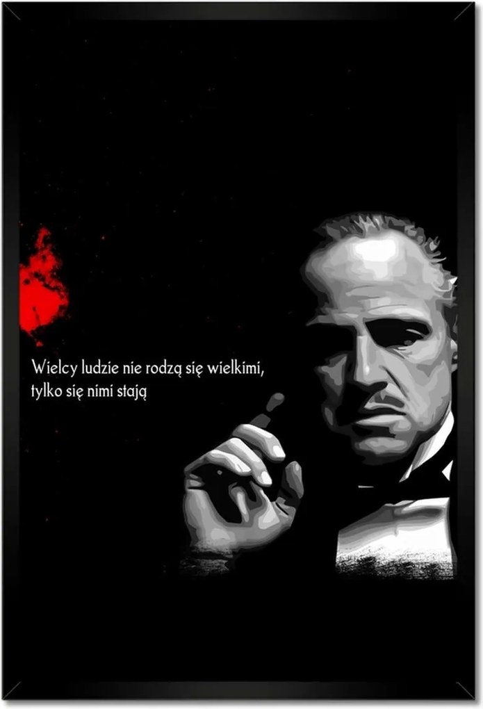 Poszterek keretben 40x60 Idézetek a keresztapáról