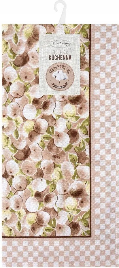 2 db-os Melani törlőkendő szett 50x70 növényi mintás pamut konyhai