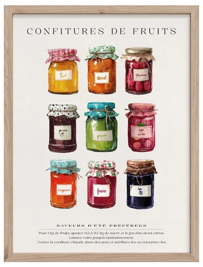 Kép 30x40 cm Confitures – Styler