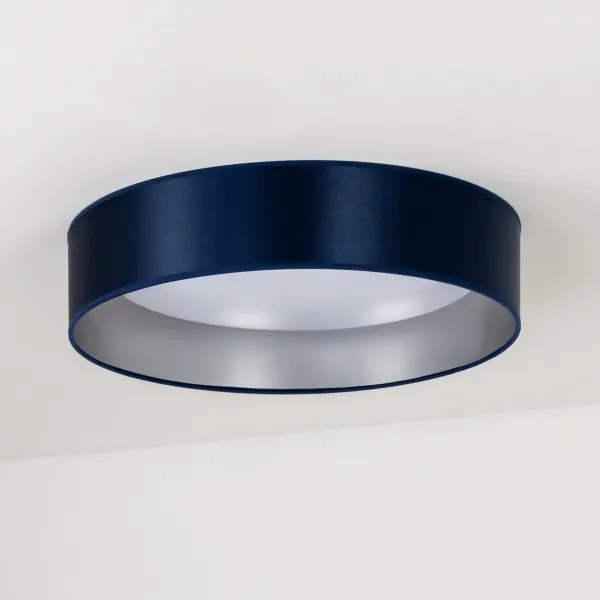 Duolla - LED Mennyezeti lámpa ROLLER LED/24W/230V átm. 45 cm kék/ezüst