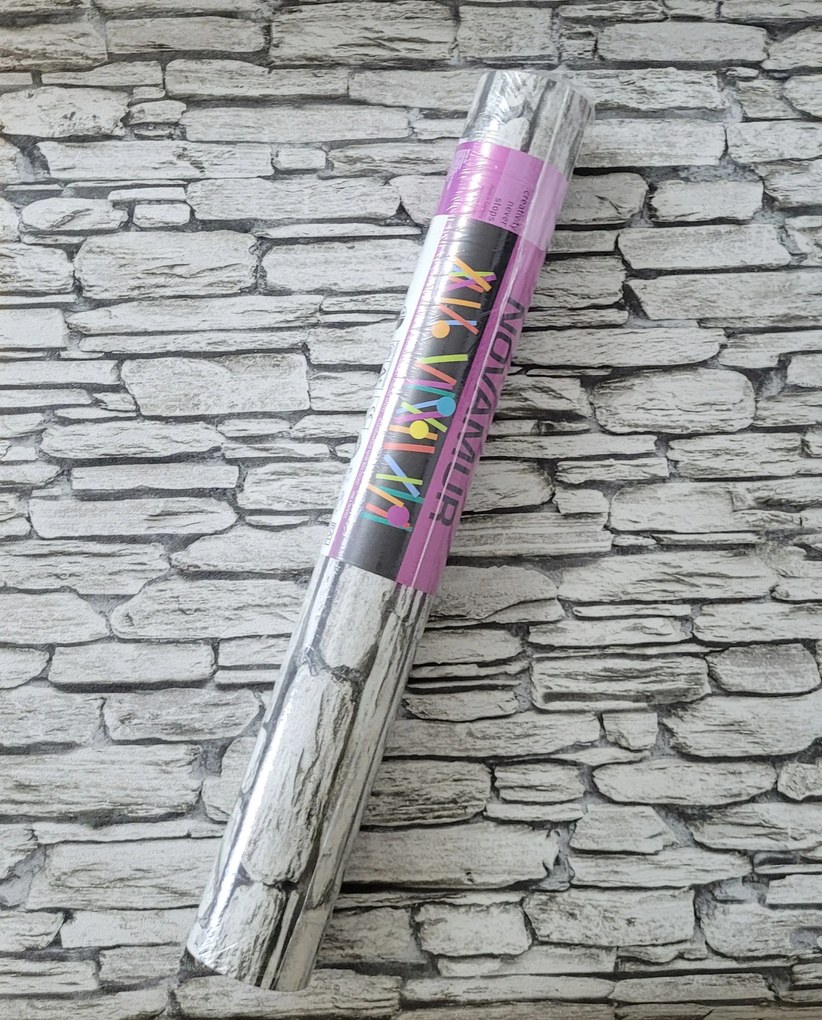 Fali tapéta, tégla utánzat, kő, 6721-10