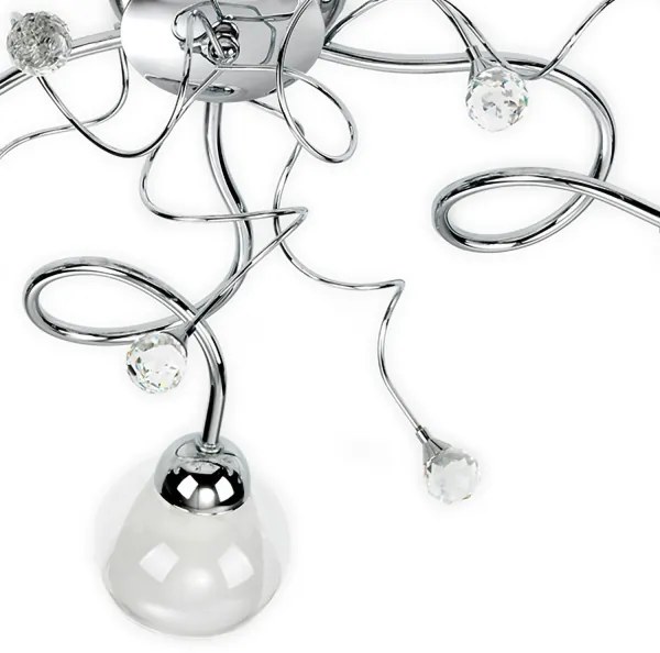 ONLI - Felületre szerelhető csillár WENDY 5xE14/6W/230V fényezett króm