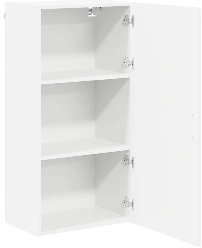 Fali konyhaszekrény polcokkal Fehér 50 x 31 x 100 cm Faanyag