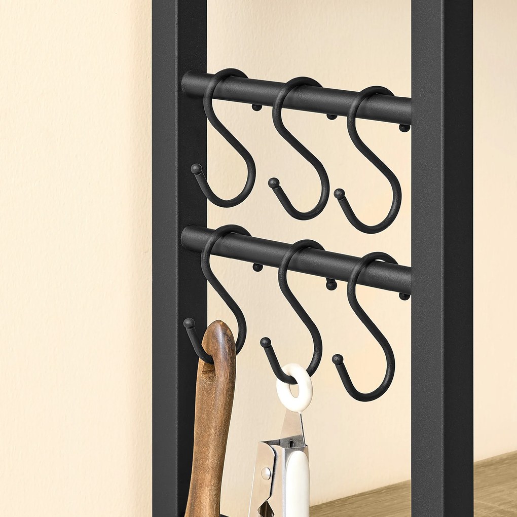 Konyhai állvány TAYLOR ARTISAN 6 polc, 167x60 cm