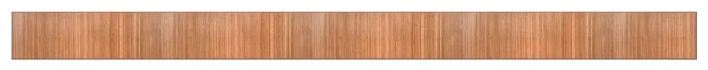 négyszögletű természetes bambusz szőnyeg 70 x 1000 cm