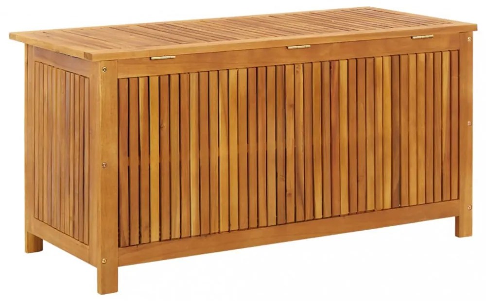 tömör akácfa kerti tárolóláda 113 x 50 x 58 cm