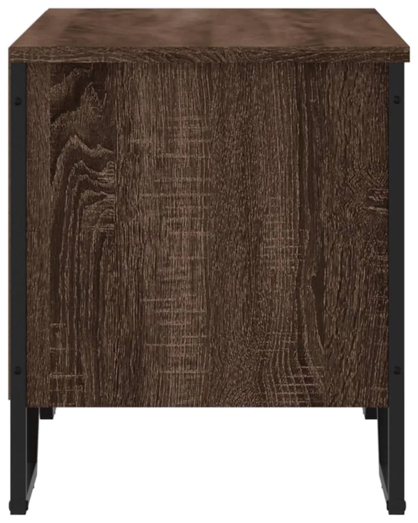 barna tölgy színű szerelt fa cipőszekrény 90 x 38 x 45,5 cm