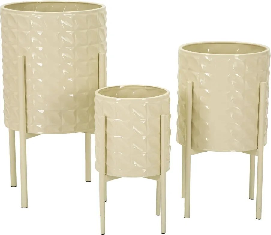 Fém kaspó szett 3 db-os ø 36 cm Betsy – Mauro Ferretti