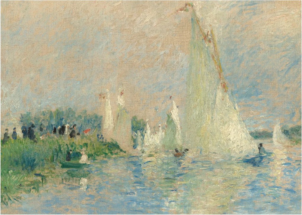 Kép - Auguste Renoir, Regatta at Argenteuil, reprodukciók (70x50 cm)