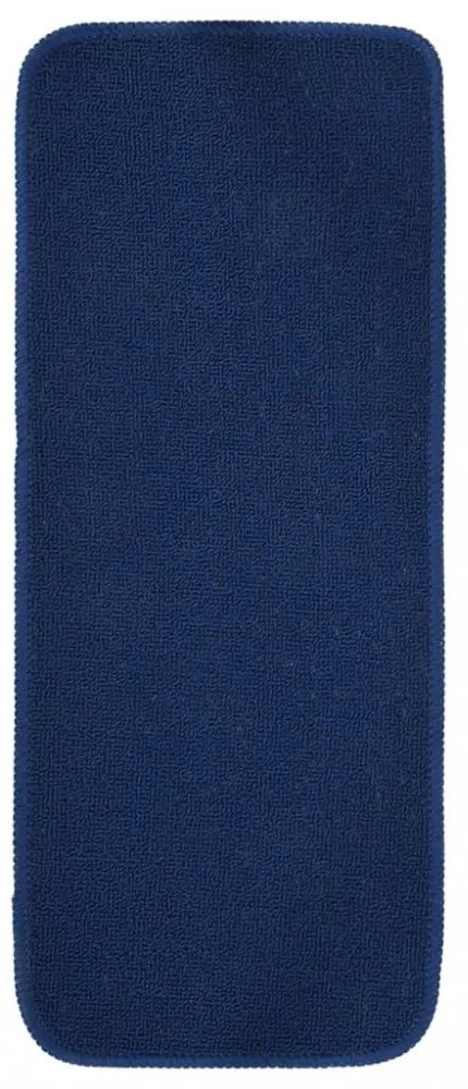15 db sötétkék négyszögű csúszásmentes lépcsőszőnyeg 60 x 25 cm
