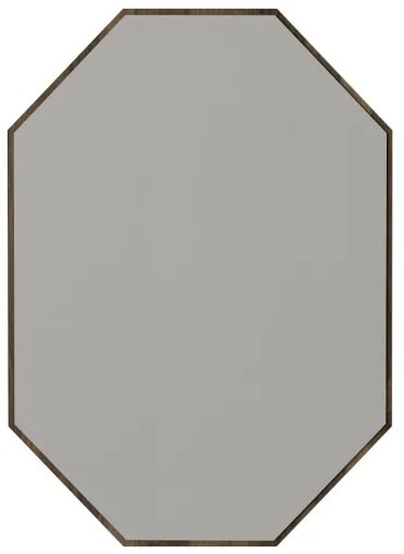 LOST falra szerelhető tükör 70x45 cm barna