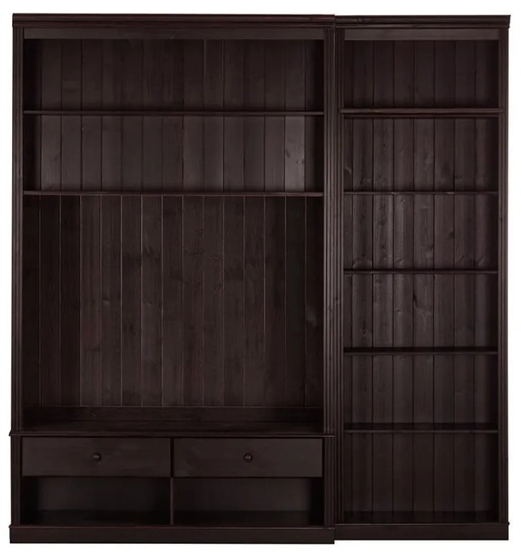 Barna borovi fenyő nappali bútor szett 214x223 cm Anita – Støraa