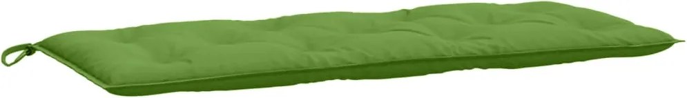 vidaXL melange zöld szövet kerti padpárna 120x50x7 cm