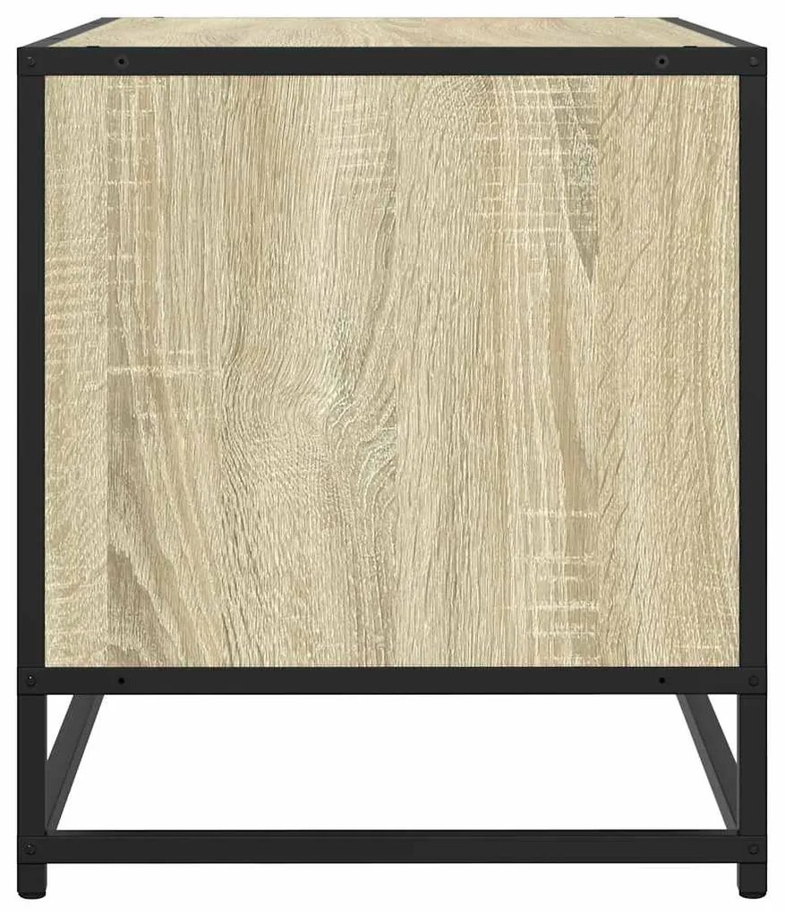 sonoma tölgy színű szerelt fa TV-szekrény 270 x 40 x 46 cm