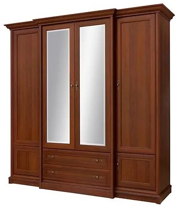 Ruhásszekrény Kendal ESZF 4D2S (Gesztenye). 880808
