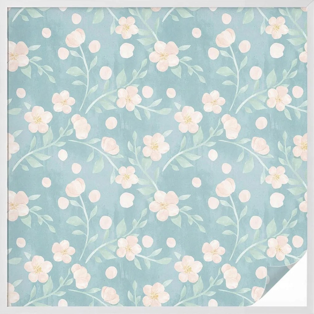 Szélvédőfólia Ablak Adatvédelem Pasztell virágok 100x100