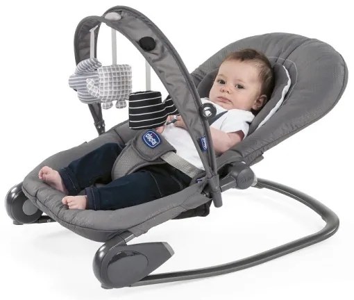 Chicco - Baba ringató HOOPLA sötétszürke