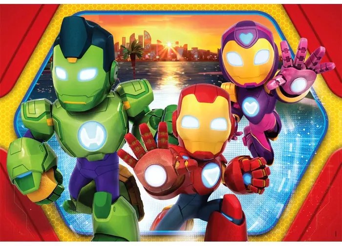 A Vasember és szupercsapata Hero Squad 24 db-os maxi puzzle Clementoni